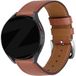 Bandz Deluxe Leather Bracelet for Gard Pro Health Smartwatch 2+ (Brown)