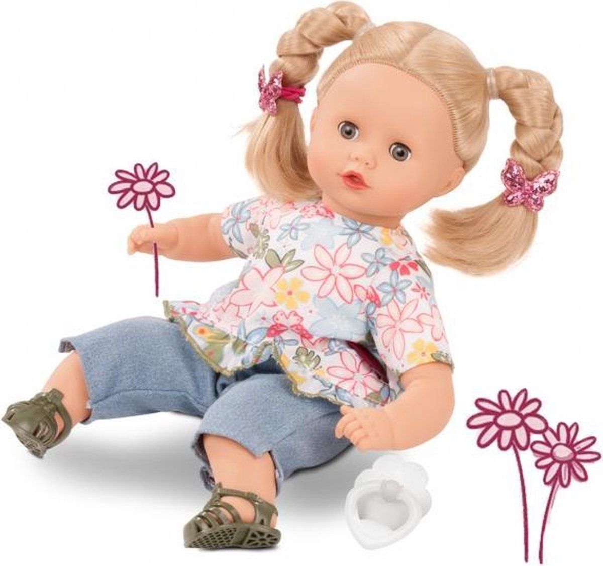 Gotz Götz Muffin Pop Blond Haar 33cm - Babypop