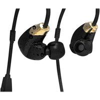 Cannice Y4S - Sports - In-ear hoofdtelefoons met micro - inwendig - Bluetooth - draadloos - NFC - zwart, goud