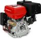 EBERTH moteur à essence 15 CV 11,03 kW avec diamètre d'arbre 25 mm, démarrage électrique, batterie 17 Ah 12 V, moteur stationnaire, moteur de kart, moteur d'entraînement avec protection du niveau d'huile, moteur à essence 4 temps 1 cylindre, cylindrée 420 ccm, refroidi par air