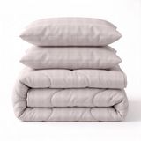 Sleeptime® 2 in 1 Dekbed zonder Overtrek Mirela - Wasbaar Dekbed - 200 x 220 cm + 2 x kussensloop 60x70 - Zand