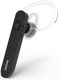 Philips SHB1603/10 - Mono Headset Bluetooth - draadloos bellen - zachte gel oordopjes - zwart