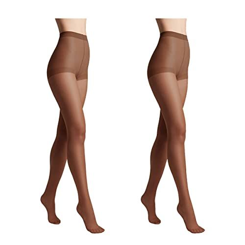 Conte elegant 2-pack damespanty - SOLO 20 - bruin - maat 2