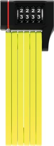 ABUS Vouwslot Bordo uGrip 5700C SH met houder, 80 cm, Lime
