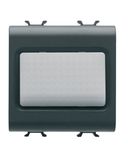 Gewiss GW12651 surveillance/detectie, Zwart, Bedraad