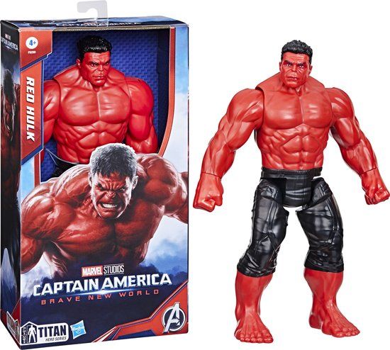 Hasbro Captain America Red Hulk 30 cm Marvel Speelgoed Actiefiguur