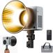 NEEWER HB80B Led-videolamp, 80 W, met batterij 72 Wh en snel opladen, PD 100 W, app-bediening/2,4 G, mini-licht continu COB tweekleurig, draagbaar, voor studio, 26500 lx/1 m, 2700-6500 K