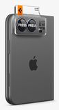 Spigen Optik Pro EZ Fit Cameralensbeschermer Apple iPhone Duo 2 stuk(s) Transparant