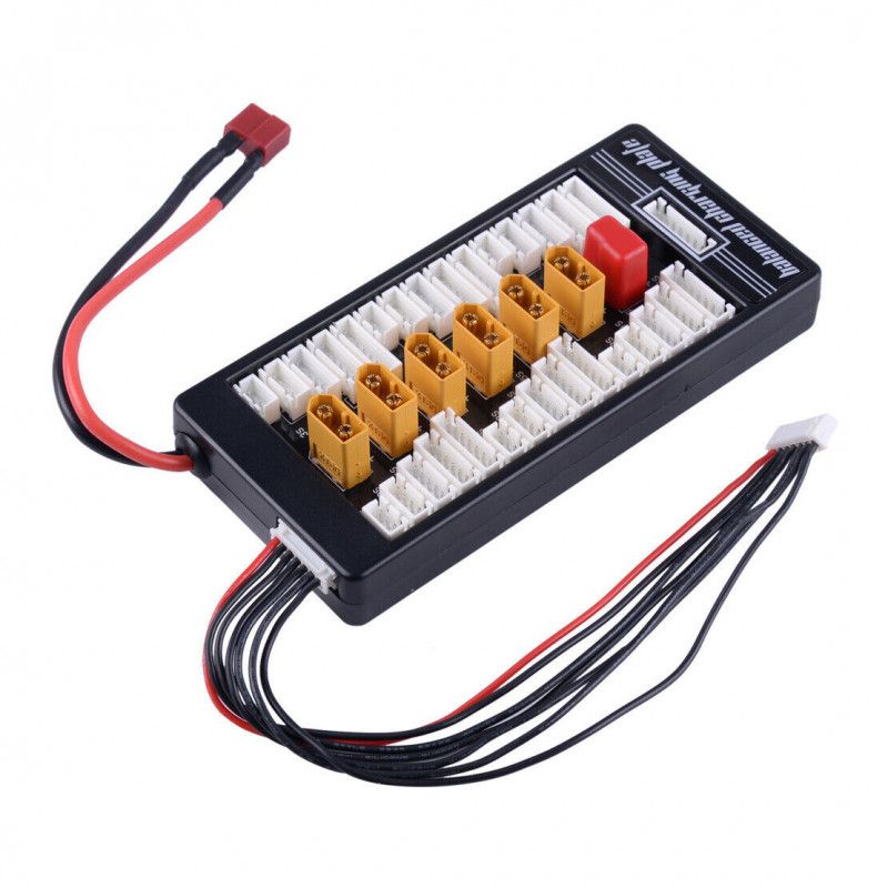 NONE Icecat 2-6s Lipo Batterij Opladen Adapter Balance Board Xt60 Plug