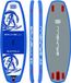 Brunelli SUP POLO BOARD, opblaasbaar, allround team board, bleu. (iSUP, stand-up paddleboard)