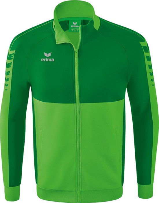 ERIMA Six Wings Worker Jack Green-Smaragd Maat 3XL - Men's Fitness & Training Jacket