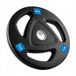 Rebel Olympic Gietijzeren Gewicht 20kg - Rubberen Coating, 51mm