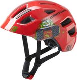 Cratoni Maxster kinderhelm met extra bescherming slapen en achterhoofd - Truck rood S/M (51-56cm)