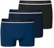 SCHIESSER Heren 3-pack Boxershorts 95/5 Organic Katoen/Elastaan Assorti 2 4XL