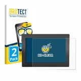 BROTECT - Screenprotector voor WAGO Web Panel 400 762-3404 - Folie Beschermfolie transparant 2 Stuks