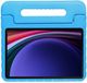 Just in Case tablet Hoes Kinderen geschikt voor Samsung Galaxy Tab S10 Plus / Tab S9 FE Plus / Tab S9 Plus - Kinderhoes Tablet Classic - Blauw
