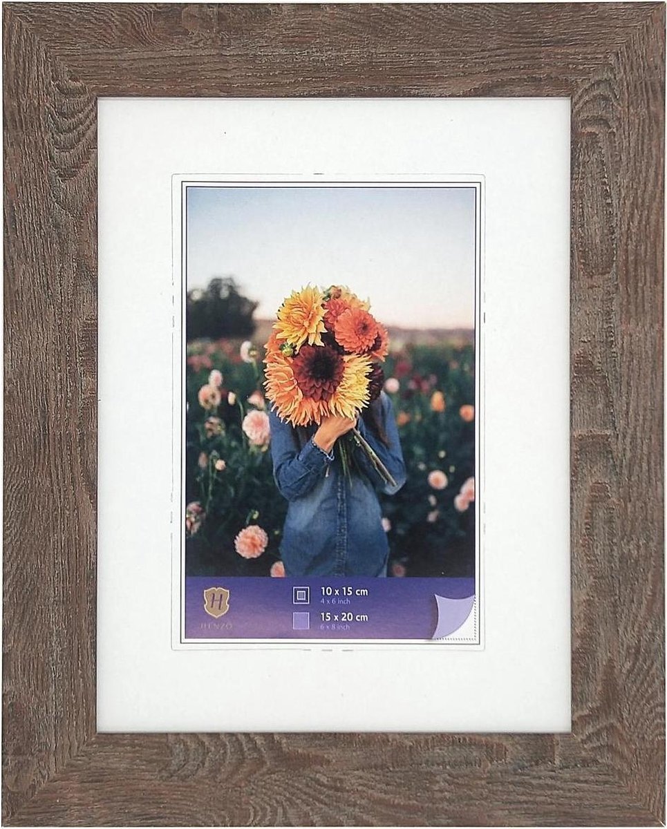 Henzo Frame Dahlia 15x20 bruin