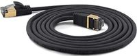 Wantec 7197 netwerkkabel Zwart 0,1 m Cat7 S/FTP