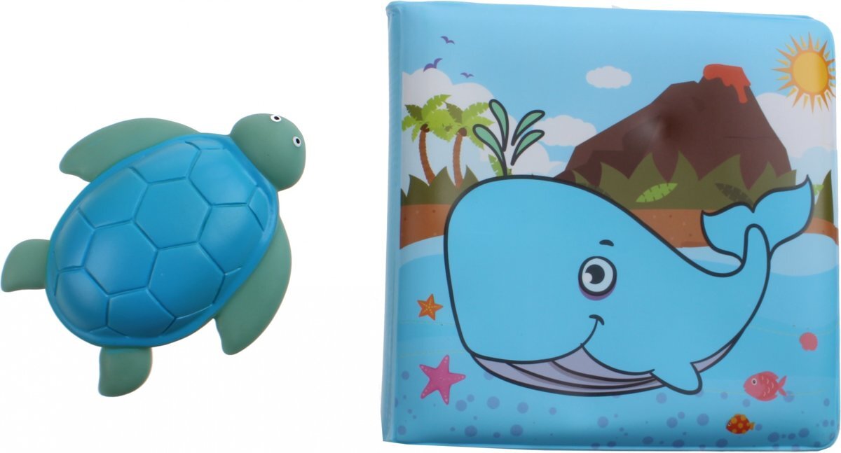 Johntoy Happy World Badboekje En Schildpad 14 Cm