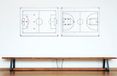 Bi-Office Maya Magnetisch Handbalbedrukt Whiteboard - 600x450mm