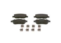 Bosch BP927 remblokken vooras ECE-R90 certificering, 1 set met 4 vellen
