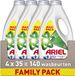 Ariel Wasmiddel +Touch of Lenor Unstoppables Kleur - 4 x 35 Wasbeurten