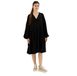 Replay W9102 .000.52548 Robe à manches longues Noir XS Femme