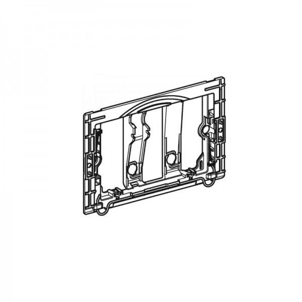 Geberit 241.876.00.1 - Bedieningsplaat Danceline/Sigma - Zwart