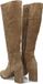 Notre-V 46994 Laarzen - Suède - Dames - Camel - Maat 36