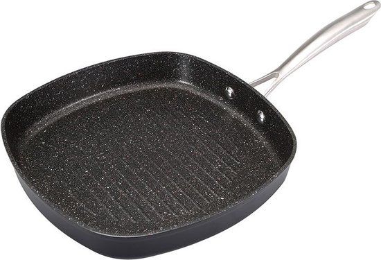 Bergner Infinity Chefs Grillpan - Zwart - 28 cm