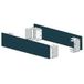 Siemens 8PQ1016-0BA01 8PQ10160BA01 Socle d'angle (l x h) 600 mm x 100 mm Acier Vert 1 pièce(s)