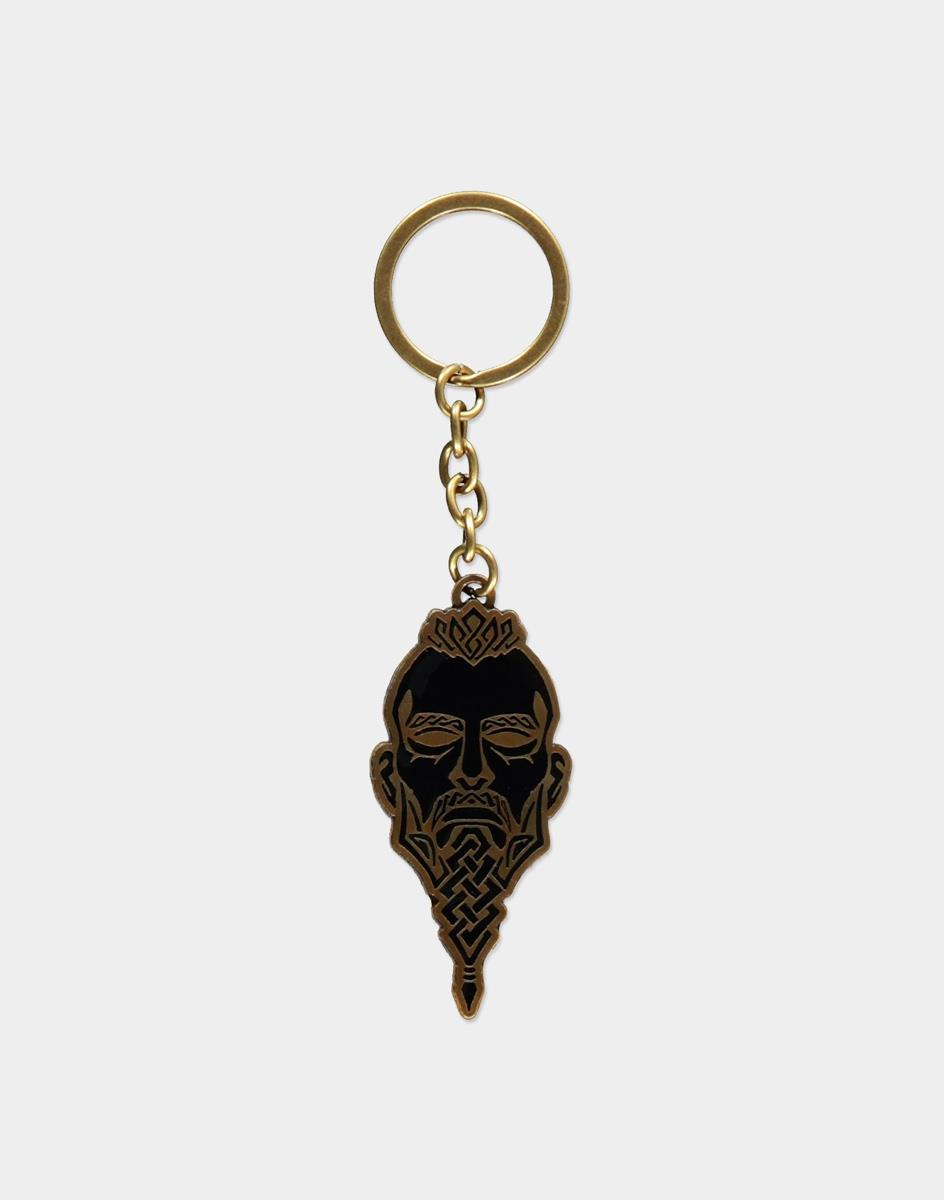 Difuzed Keychain Assassins Creed Valhalla Face Metal Merchandise