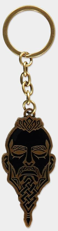 Difuzed Keychain Assassins Creed Valhalla Face Metal Merchandise