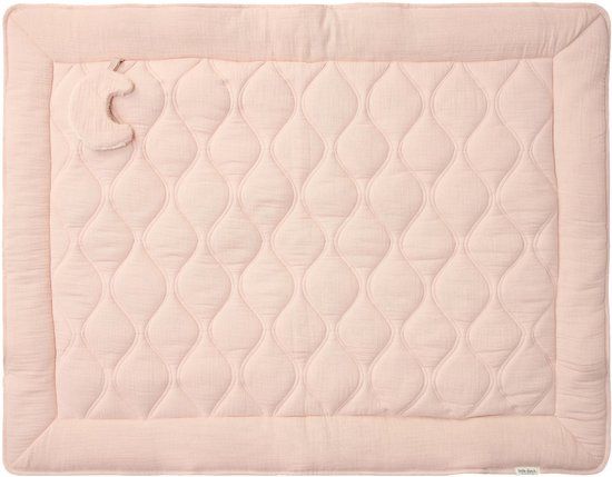 Little Dutch Boxkleed Pure Soft Blossom Roze 80x100 cm