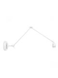 Besselink licht Home Sweet Home Shift Wandlamp - Wit - 70cm - Metaal - E27