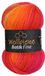 Wollbiene Batik Fine Verloopgaren - 100% Acryl - 100g - Kleur 1410 rood, oranje, bruin, roze