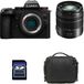PANASONIC LUMIX G9 II Schwarz + 14-140mm Objektiv + Tasche und 4GB SD-Karte