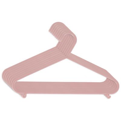 Bieco - Kleerhangers - Roze - 8 stuks