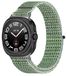 Wigento Samsung Galaxy Watch Ultra 47mm: Elastische sportband met klittenbandsluiting, gemaakt van nylon (model M2)