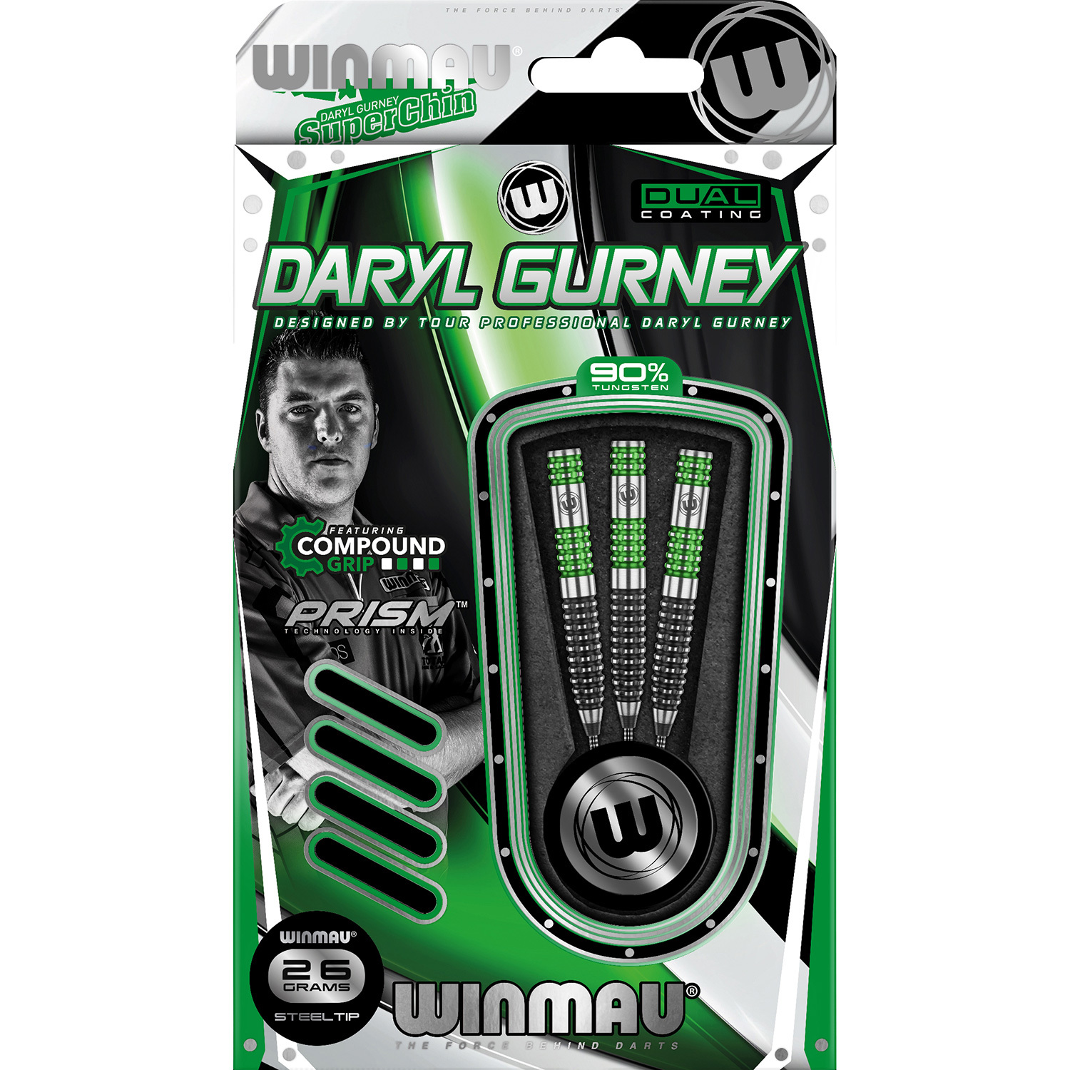 WINMAU Winmau Daryl Gurney SE steeltip darts 26gr