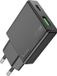 Hoco - Chargeur double port PD20W+QC3.0 Noir