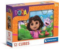 Clementoni Dora The Explorer 12 Blokken Puzzel