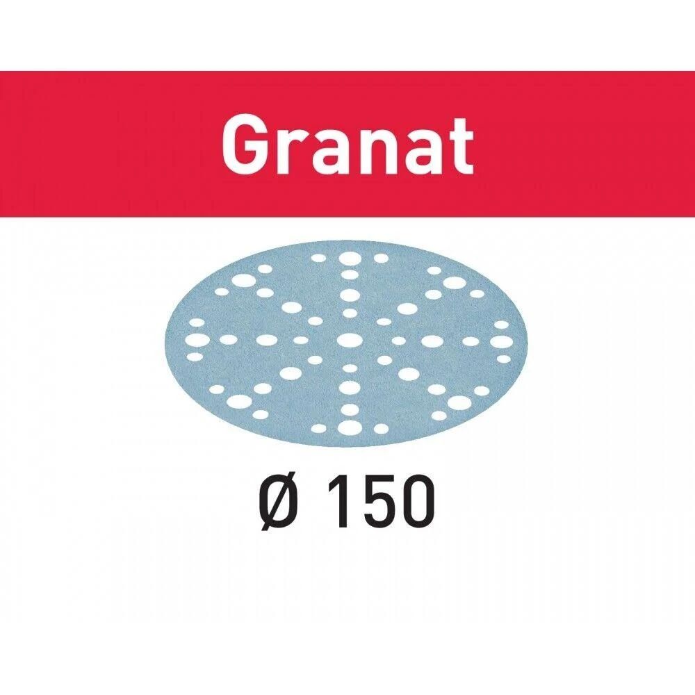 Schuurschijf STF D150/48 P1000 Granat - 50 stuks