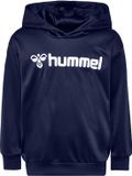 Hummel Jongens Sweatshirt Lange Mouwen Logo-Print Ronde Hals Ribboord Capuchon