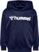 Hummel Jongens Sweatshirt Lange Mouwen Logo-Print Ronde Hals Ribboord Capuchon