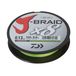 Daiwa J-Braid X8, ligne de pêche tressée de couleur chartreuse, par mètre, diamètre : 0,56 mm
