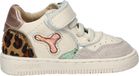 Shoesme Baby Sneakers Meisjes - OFF WHITE PANTER - Maat 20 - Leer