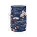 Buff | CoolNet UV® neck gaiter, UPF50 protection, lightweight, stretchy, recycled material, sport, summer navy blue one size