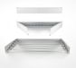 Sans marque Étagère de séchage pliable Universel – Laundry Drying Rack – Étagère à linge pour salle de bain/jardin/chambre/balcon – Métal – Montage mural – 13 x 3 x 100 cm