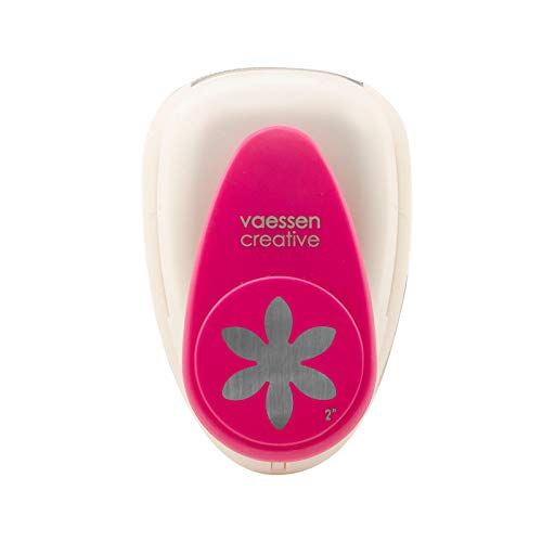 Vaessen Creative Figuurpons Madeliefje - 3,9 x 4,5 cm - Motiefpons